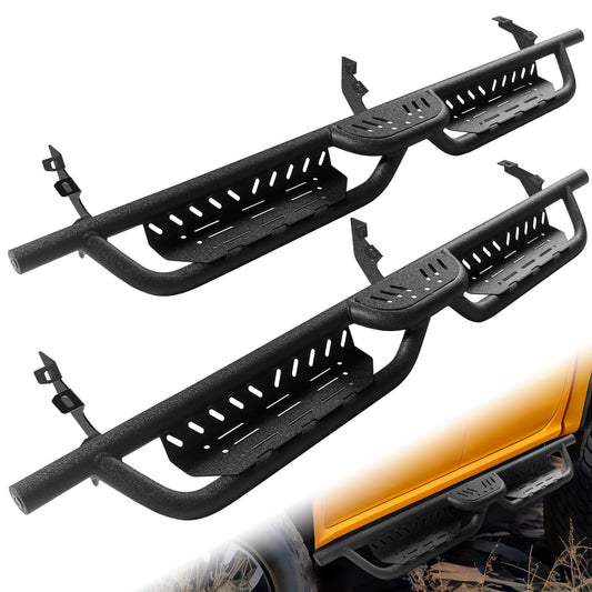 Crew Cab Running Boards Compatible with Ford Ranger 2019-2025 SuperCrew Cab (4 Full Size Doors)