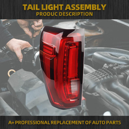 Tail Light Assembly for 2019-2024 GMC Sierra 1500/2500/3500 HD – Left & Right Side, Halogen & LED Rear Lamp