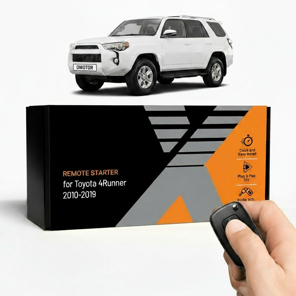 Plug N Play Remote Starter Kit for Toyota 4Runner 2010-2019 - OMOTOR