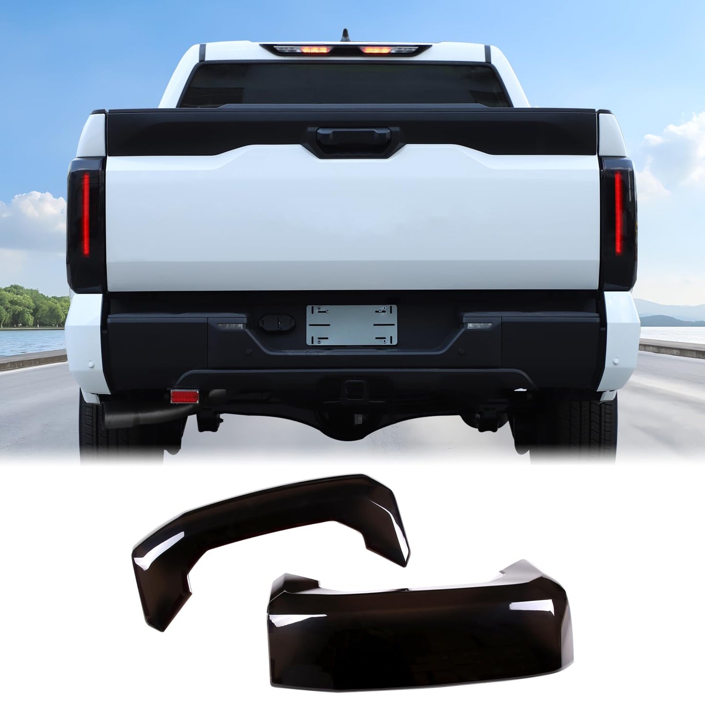 Rear Tail Light Cover Compatible with Toyota Tundra 2022 - 2025