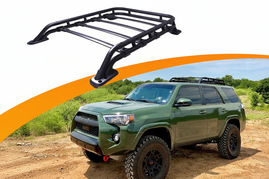 Roof Rack Basket Compatible with 2010-2024 Toyota 4Runner Sport Utility 4-Door