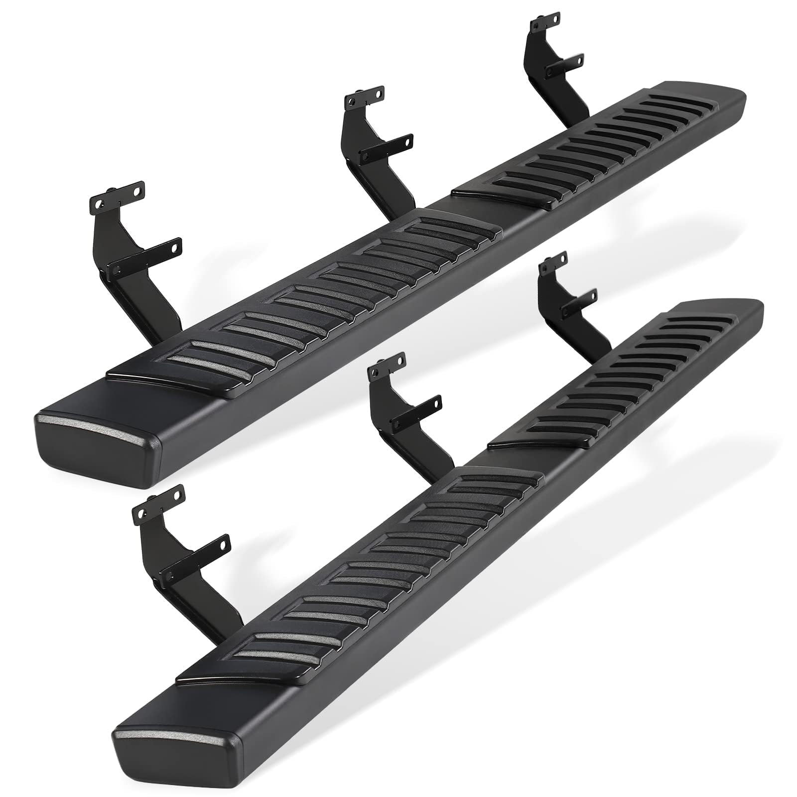 Running Boards For 2015-2026 Ford F-150 Super Crew Cab and 2017-2026 Ford F250 F350 Super Duty Crew Cab (For Vehicles with 4 Full Size Doors)