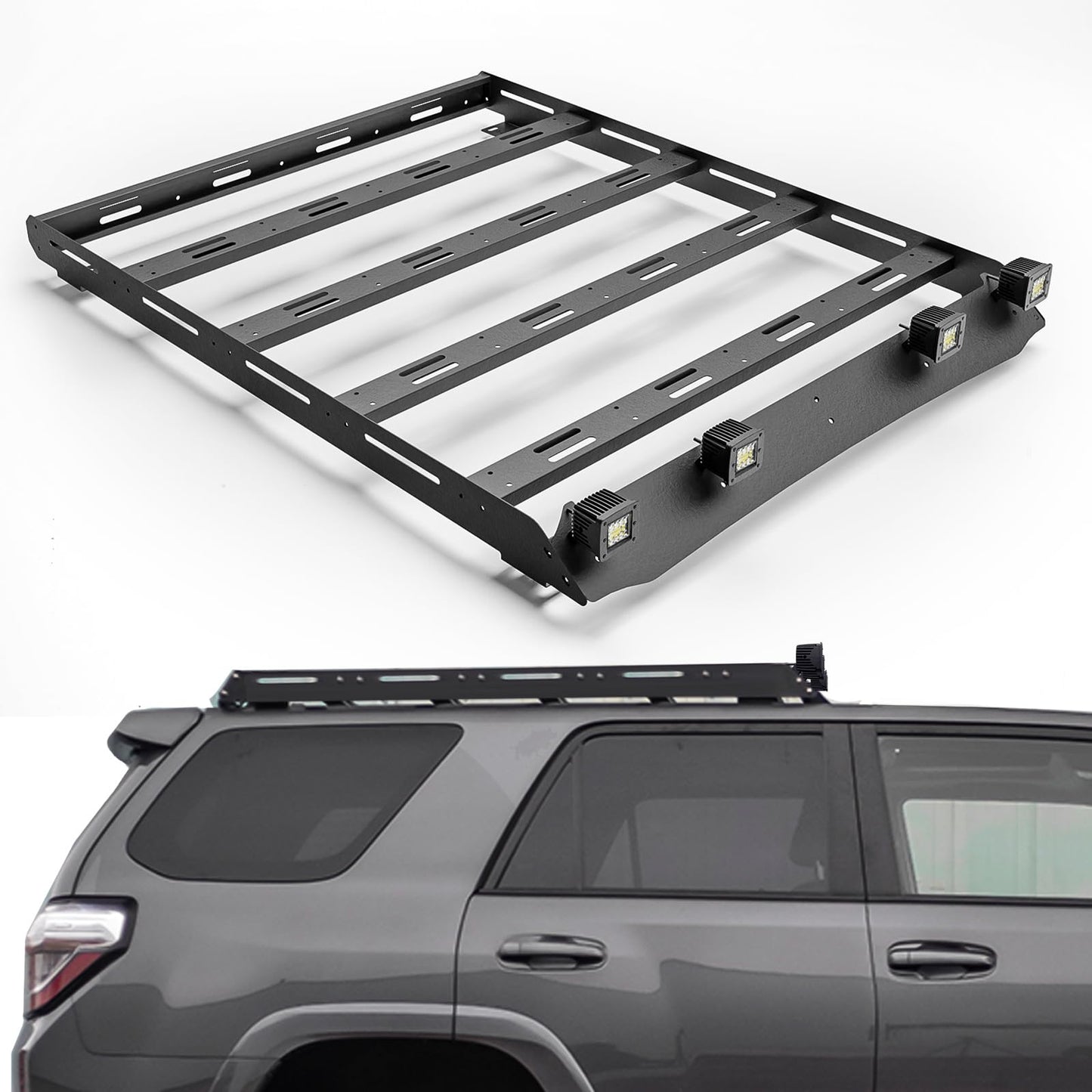 Roof Rack with Led Light for Toyota 4Runner 5th Gen 2010 -2024