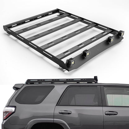 Roof Rack with Led Light for Toyota 4Runner 5th Gen 2010 -2024 - OMOTOR
