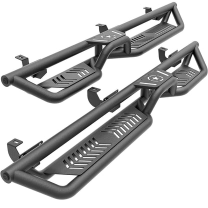 Running Boards for 2018–2026 Jeep Wrangler JL JLU Unlimited 4 Doors — OMOTOR