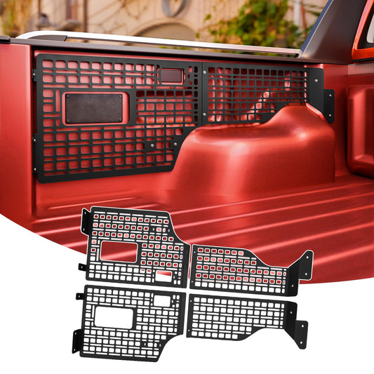 5ft Bed Molle Panels For Ford Ranger 2024-2025 (2 Pcs) (Without Side Rails)