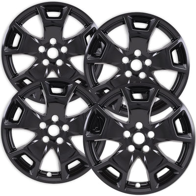 17 inches Gloss Black ABS Wheel Skin Compatible with 2021-2022 Ford Bronco Sport (Base Model)