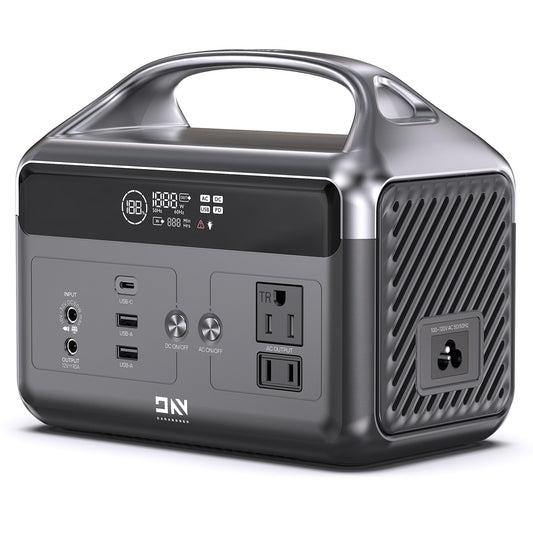 Portable Power Station 56000mAh, 179.2Wh For Hurricane Emergency/Outdoor Camping/RVs/Home Use