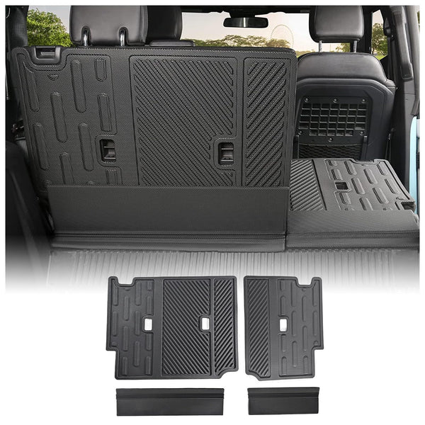 Rear Seat Back Cover Backrest Protector with Dog Seat Liner for Ford Bronco 2/4 Door 2021 - 2026