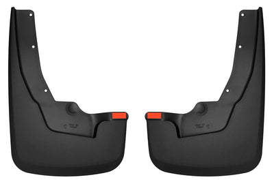 2 Pcs Black Mud Guards Fits 2019-2026 Ram 1500 (New Body Style) w/OEM Fender Flares