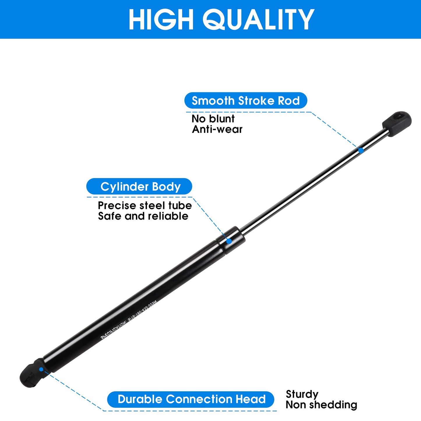Front Hood Lift Supports Shocks for Ford Bronco Sport 2021 - 2025, Pack of 2