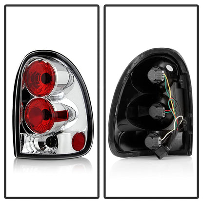 For 1996-2000 Dodge Caravan Town & Country Voyager Tail Lights Brake Lamps - OMOTOR