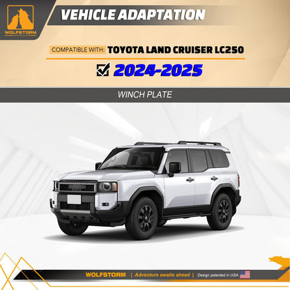 Winch Mount Plate for 2024-2026 Toyota Land Cruiser