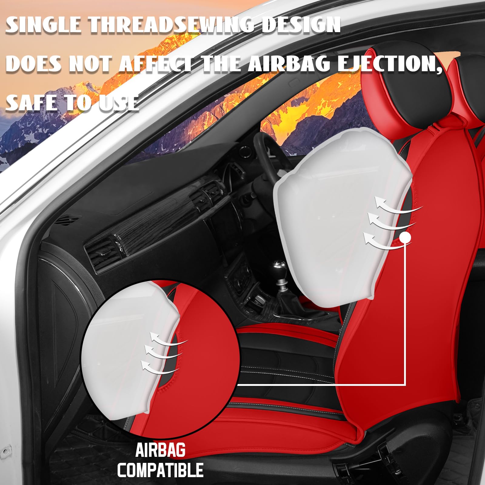 5 Car Seat Covers for Ford Bronco 2021-2025 - OMOTOR