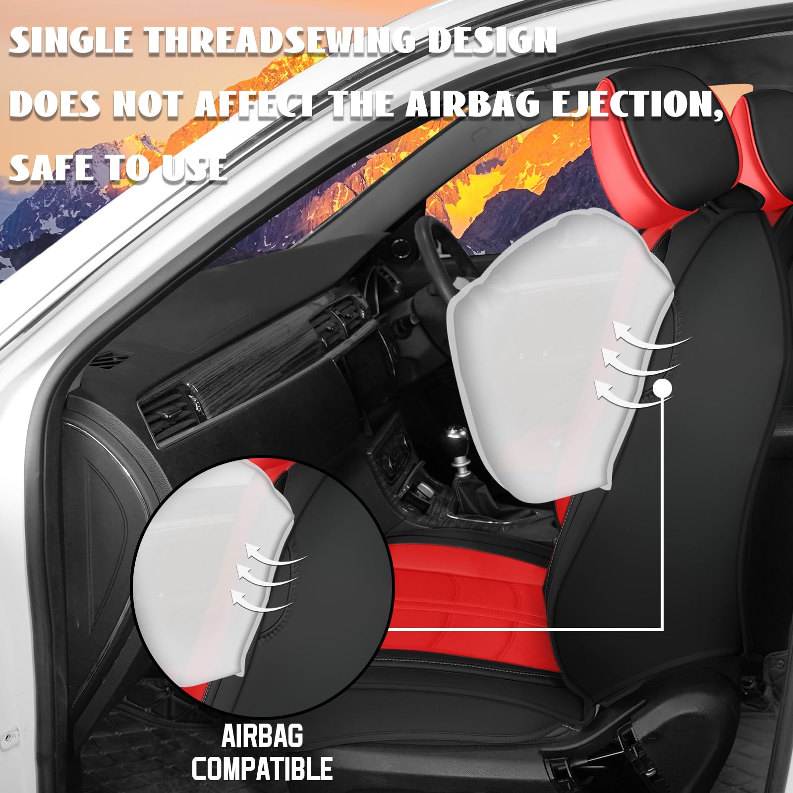 5 Car Seat Covers for Ford Bronco 2021-2025 - OMOTOR