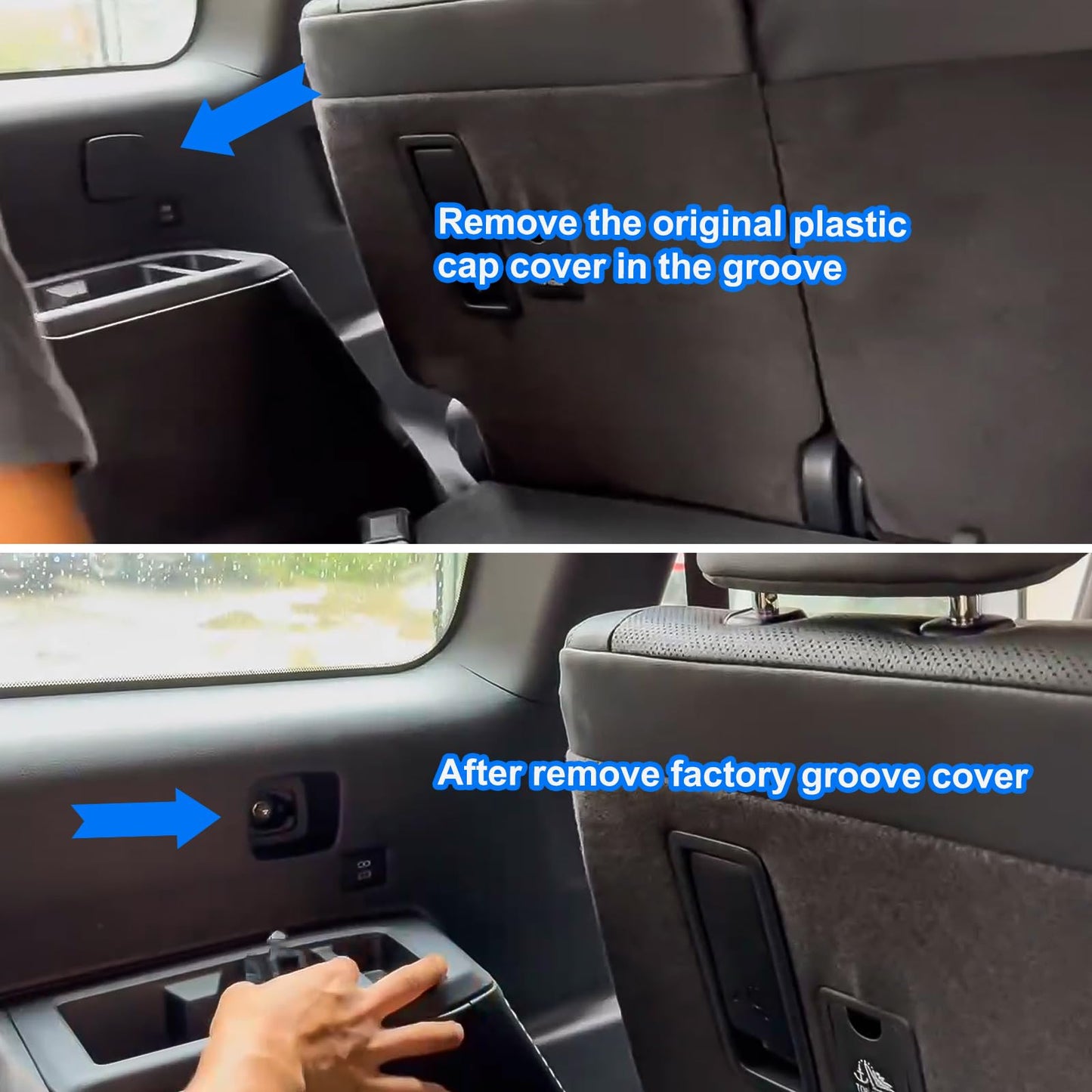 Retractable Cargo Cover for Toyota Land Cruiser Prado J250 LC250 2024 - 2026 Lexus GX550