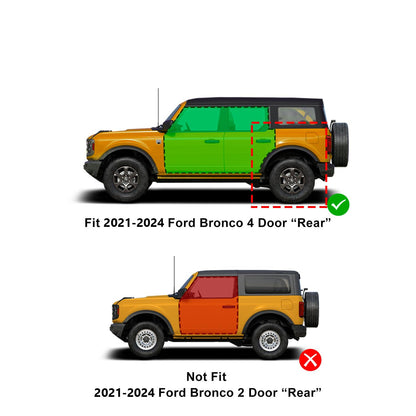Fender Flares Fit 2021-2025 Ford Bronco 2/4 Door - OMOTOR