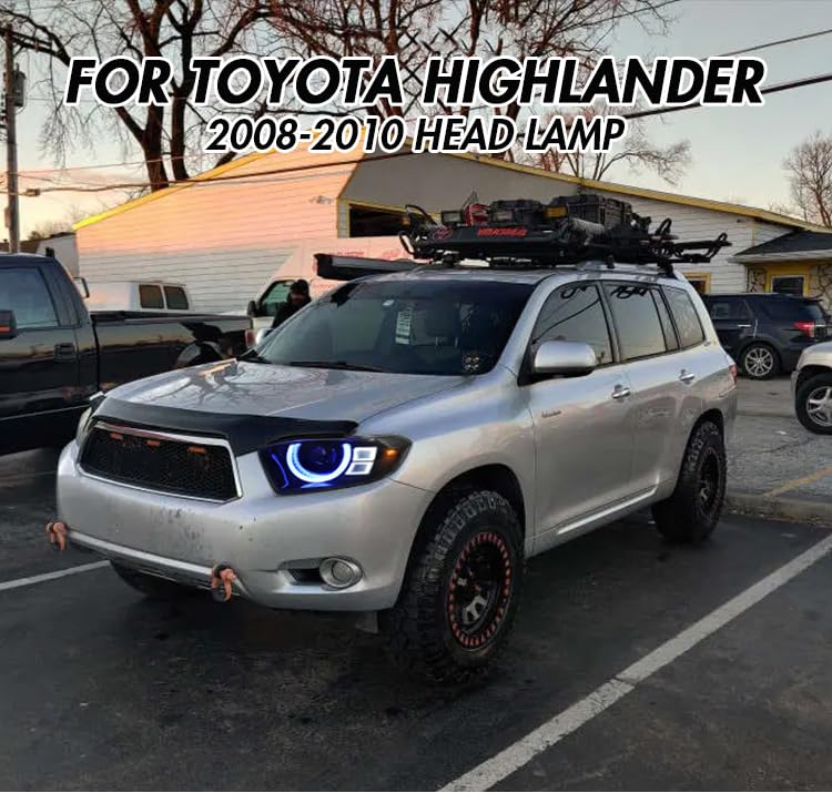 Mods Headlights for Toyota Highlander 2008-2010