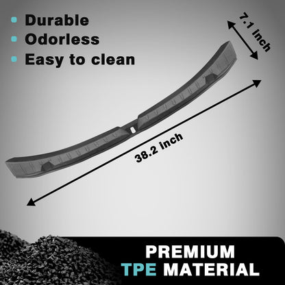 Rear Bumper & Trunk Sill Cover Protector For Tesla Model 3 - OMOTOR