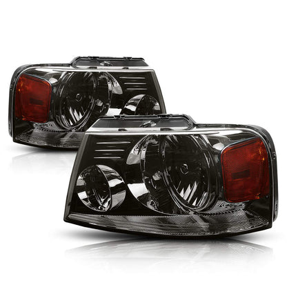 2Pcs Replacement Headlights Assembly Compatible with Ford F150 04-08