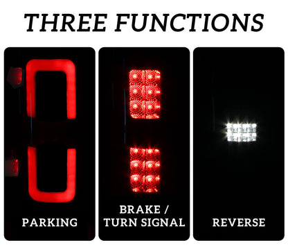 Smoked Black LED Taillights for Ford F150 2009-2014 (2PCS, Passenger & Driver Side)