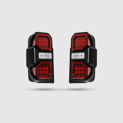 A Pair LED Red Lens Taillights For Ford Bronco 2021-2025 - OMOTOR