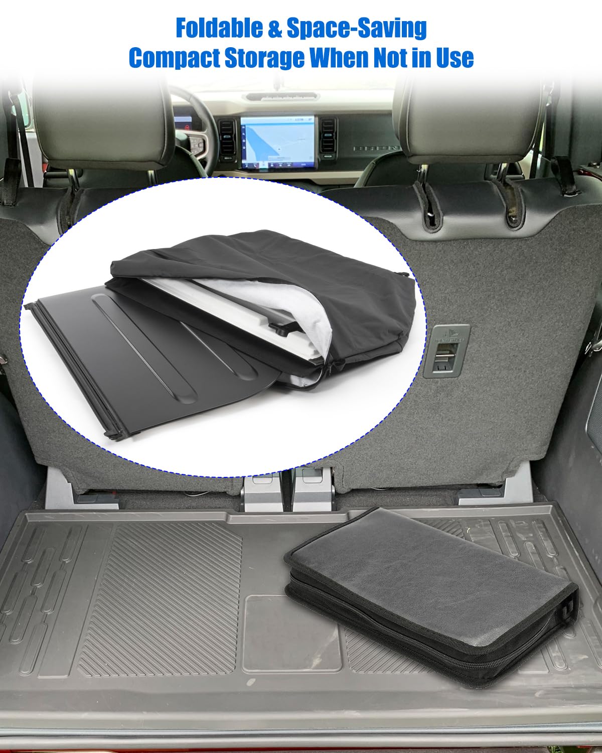 Hard Top Storage Bag Compatible with Ford Bronco 2/4 Door 2021-2025 - OMOTOR