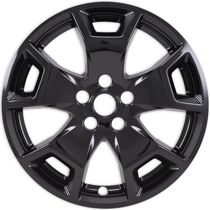 17 inches Gloss Black ABS Wheel Skin Compatible with 2021-2022 Ford Bronco Sport (Base Model) - OMOTOR