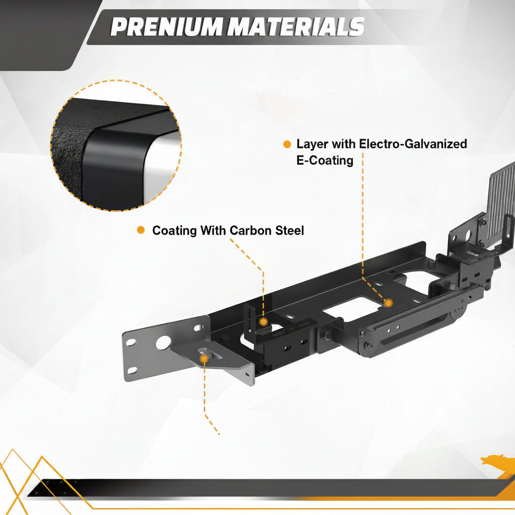 Winch Mount Plate for 2024-2026 Toyota Land Cruiser