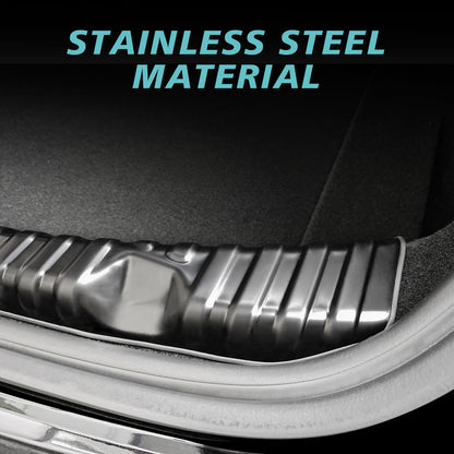 Rear Bumper & Trunk Sill Cover Protector For Tesla Model 3 - OMOTOR