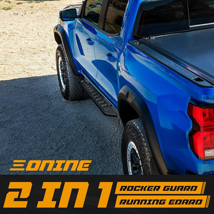7” Running Boards Custom Fit 2007-2018 Chevy Silverado/GMC Sierra 1500 & 2007-2019 2500/3500HD(do not fit Diesel Model)