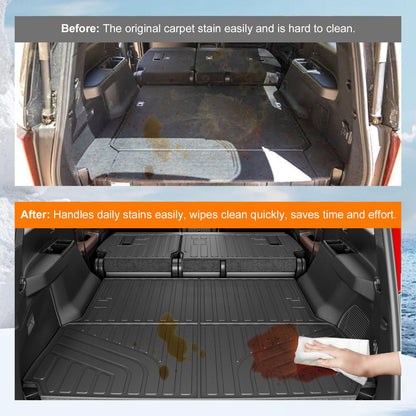 Cargo Mat Compatible with 2024-2026 Toyota Land Cruiser Lexus GX550