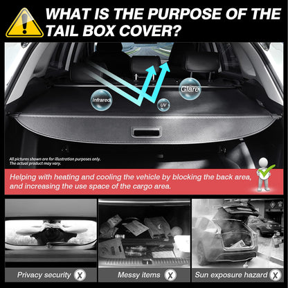 Retractable Cargo Cover for 2023 2024 2025 Kia Sportage