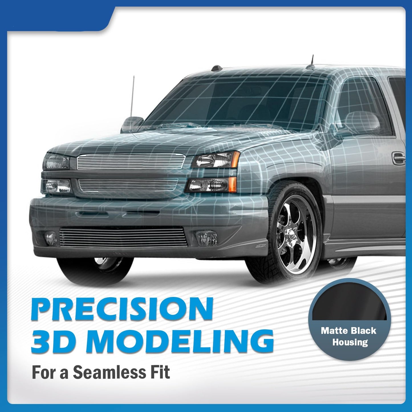 Headlights for 03-07 Chevy Silverado1500/2500/3500/1500HD/2500HD,03-06 Avalanche 1500/2500 Pickup