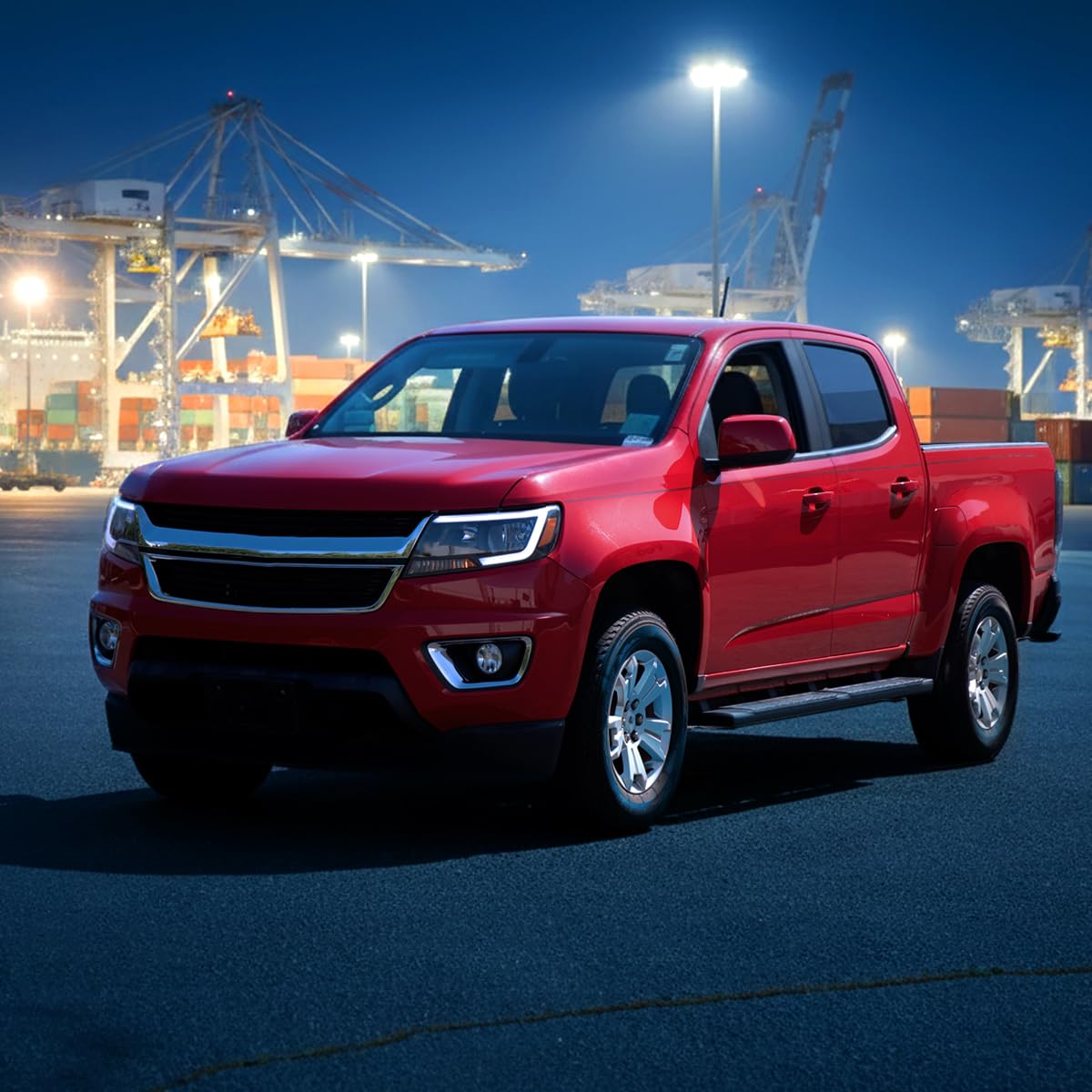 Chevy Colorado LED Tube Headlights Assembly Pair