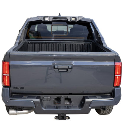 Black RL-B Bed Bar Roll Bar Compatible with 04-25 Ford F-150/ 07-25 Chevrolet Silverado 1500/07-25 Dodge Ram 1500/07-25 GMC Sierra 1500/07-25 Ram 1500/07-25 Toyota Tundra - OMOTOR