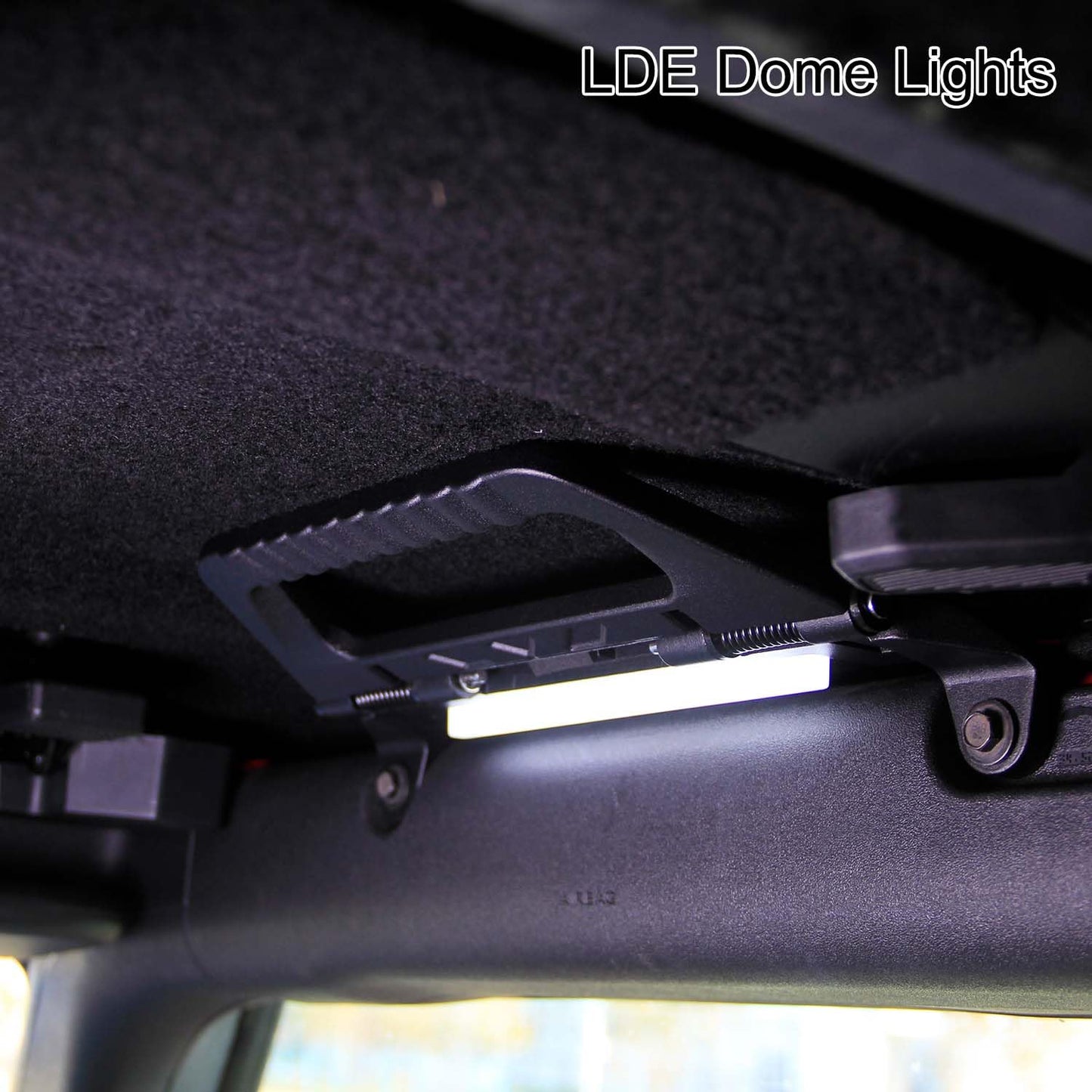 Aluminum Grab Handles with Demo Light Kit for Ford Bronco 2021-2025 2/4-Door (NOT for Bronco Raptor)