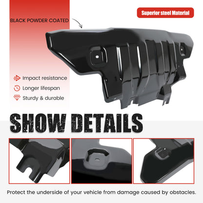 Front Bumper Skid Plate Compatible with 2021 - 2025 Ford Bronco 2/4 Door