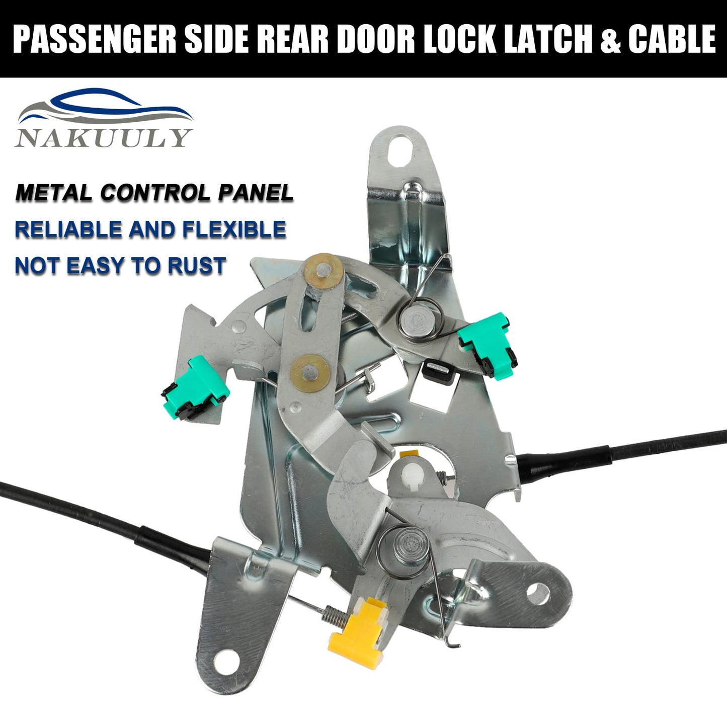Rear Door Latch Lock Cable Assembly Compatible with F-250 F-350 F-450 F-550