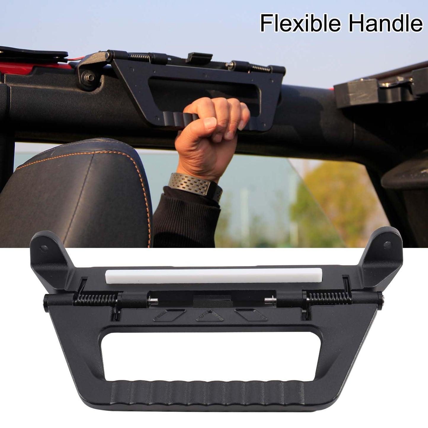 Aluminum Grab Handles with Demo Light Kit for Ford Bronco 2021-2025 2/4-Door (NOT for Bronco Raptor)