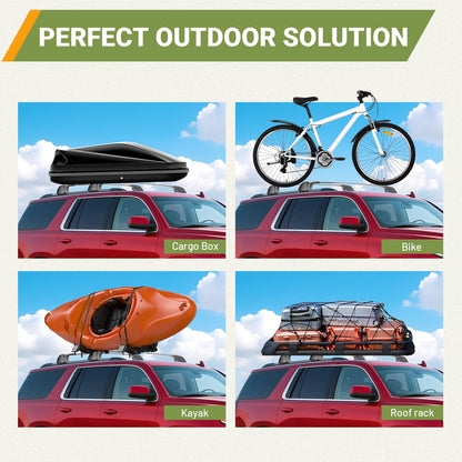 440LBS Roof Rack Cross Bars Fit for 2021-2025 Chevrolet Tahoe, Chevy Suburban, GMC Yukon & Yukon XL, Cadillac Escalade ESV