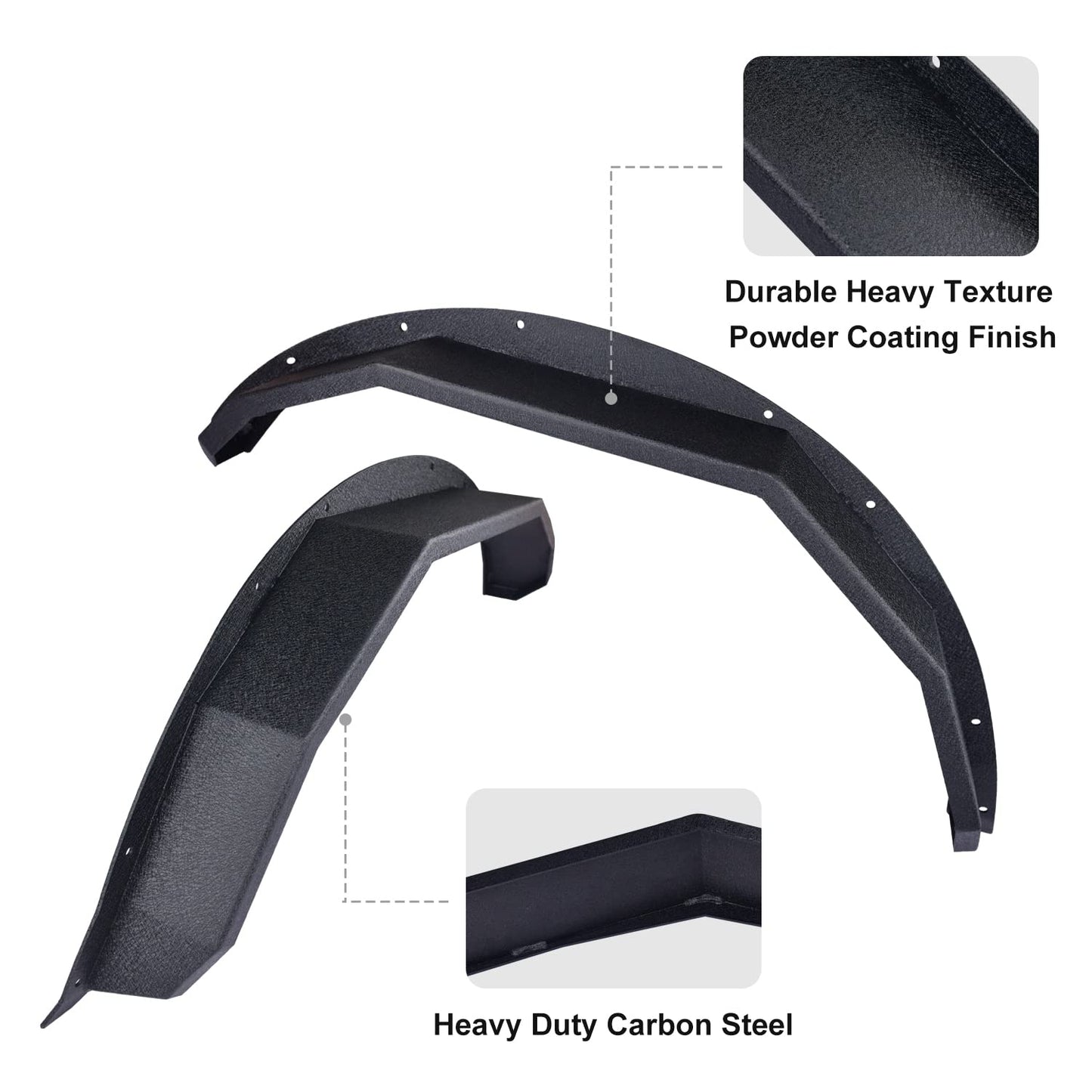 Fender Flares Fit 2021-2025 Ford Bronco 2/4 Door