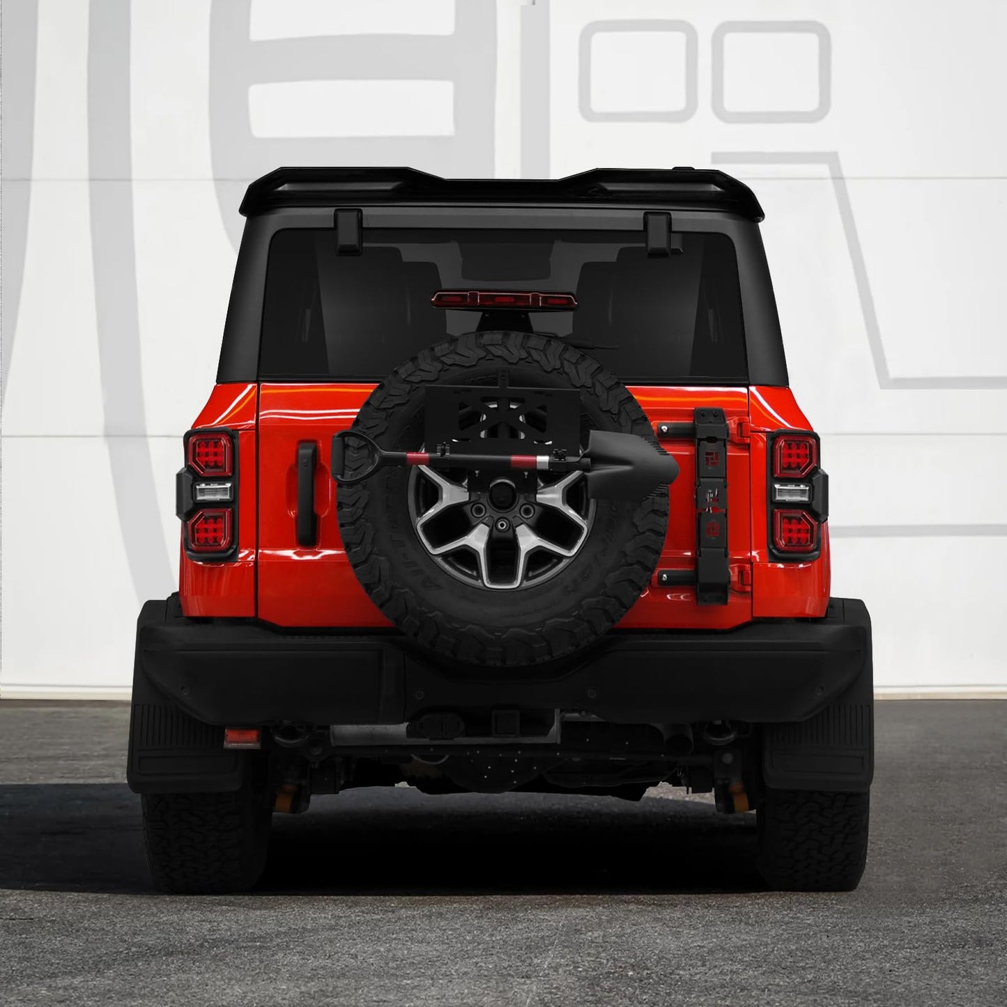 A Pair LED Red Lens Taillights For Ford Bronco 2021-2025 - OMOTOR
