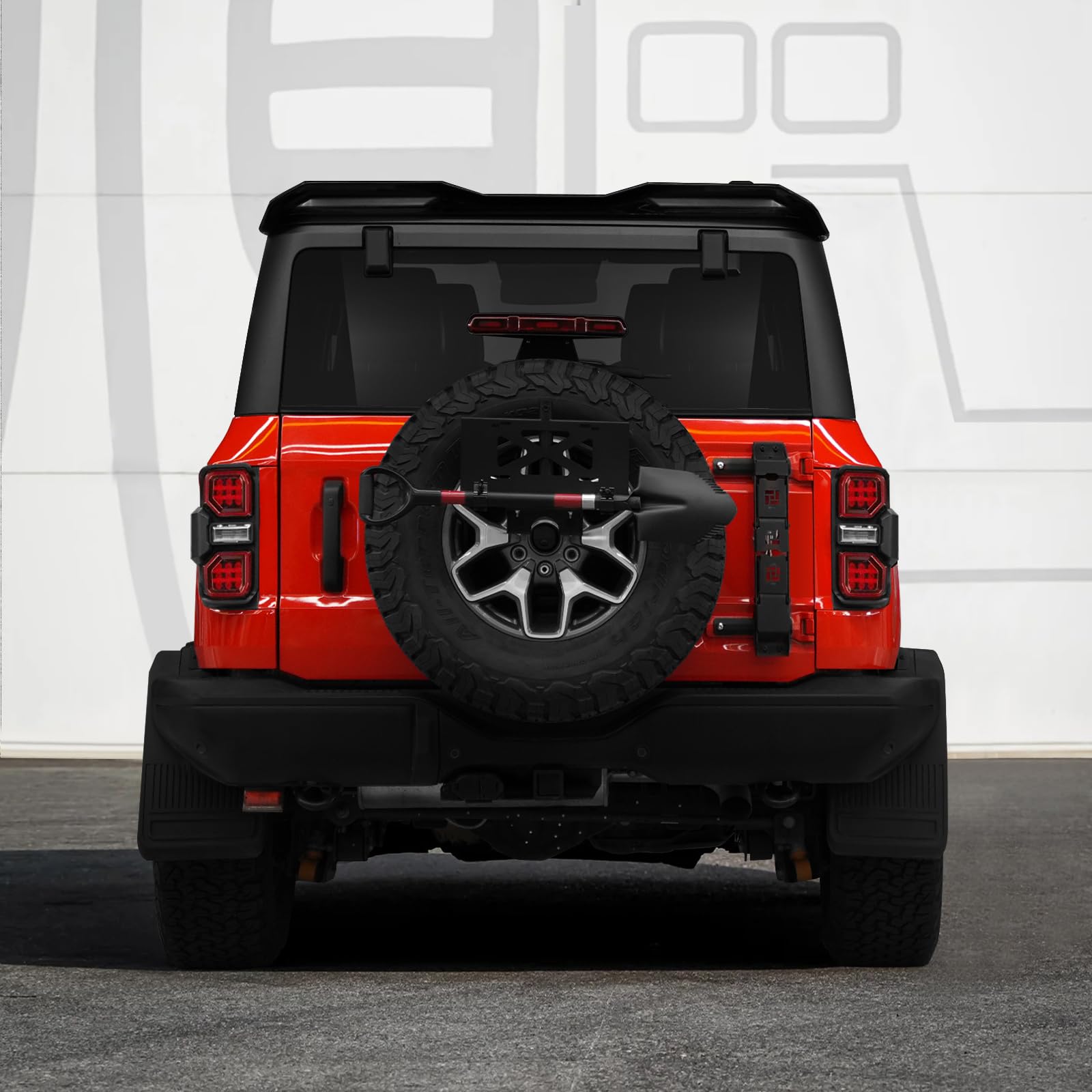 A Pair LED Red Lens Taillights For Ford Bronco 2021-2025 - OMOTOR