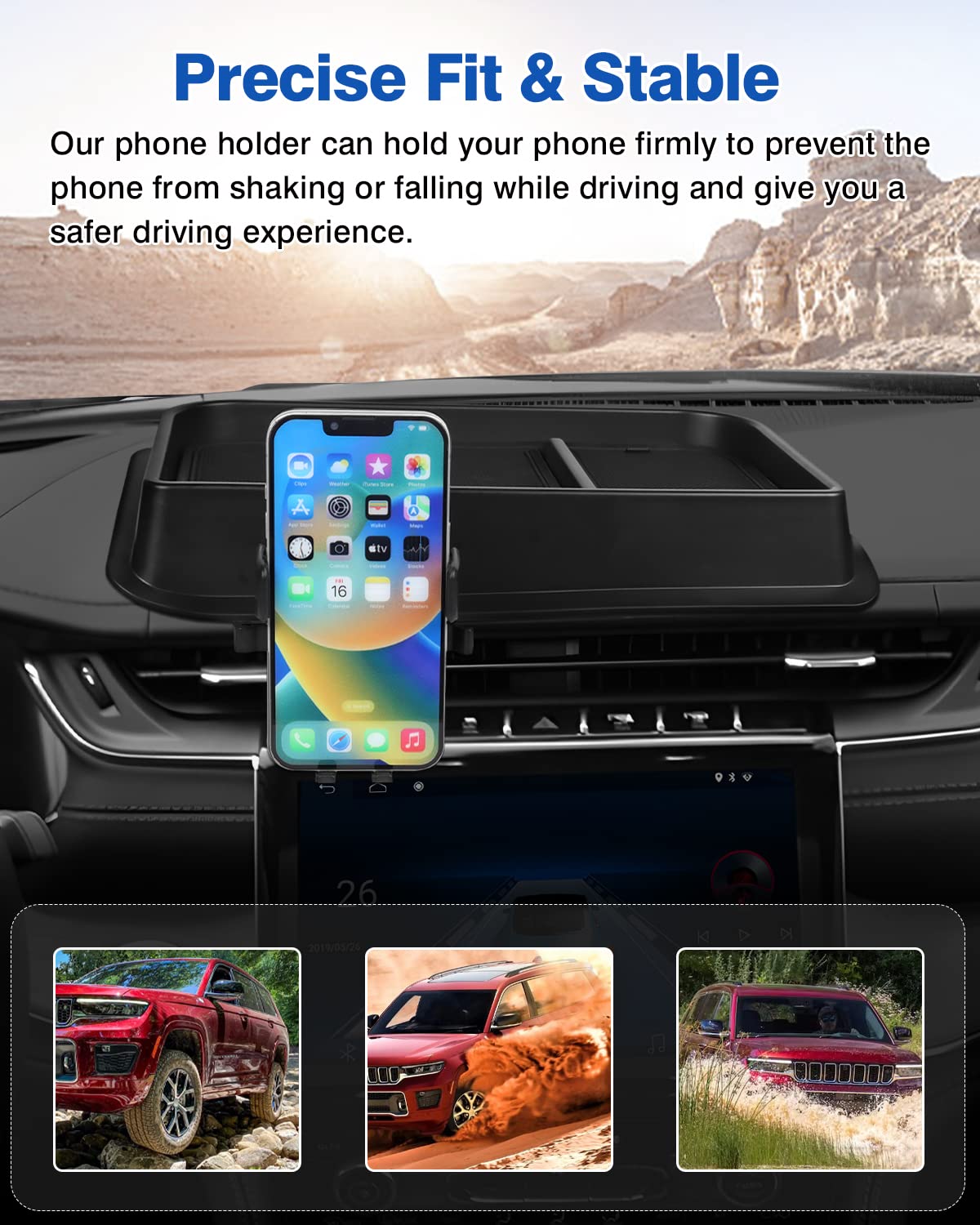 Phone Holder Mount for 2021 -2024 Ford Bronco Sport Accessories