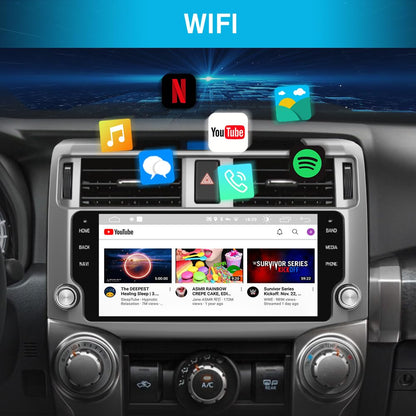Head Unit With Wireless CarPlay Android Auto For Toyota 4Runner 2010-2022 - OMOTOR