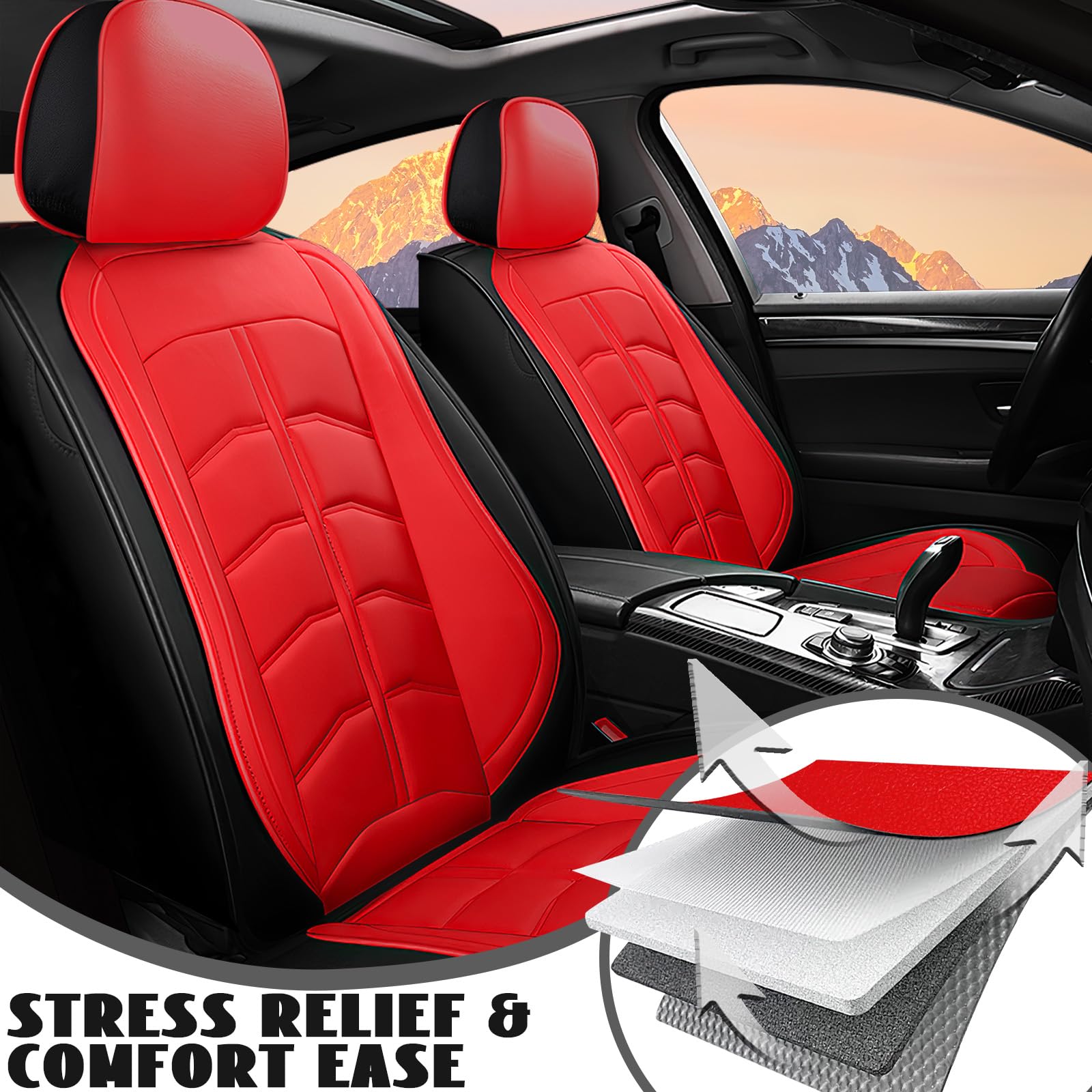 5 Car Seat Covers for Ford Bronco 2021-2025 - OMOTOR