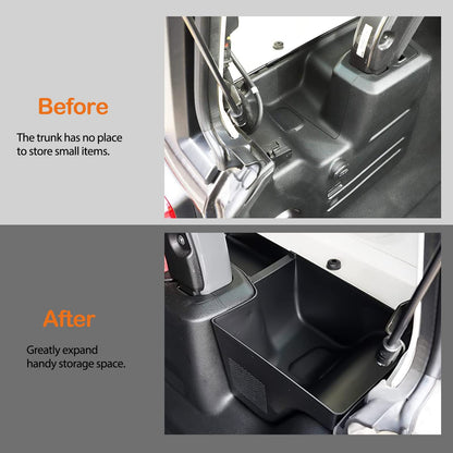 2Pcs Wheel Well Storage for 2018-2026 Jeep Wrangler JL JLU 4-Door (Not Applicable to 2-Door JL Models)