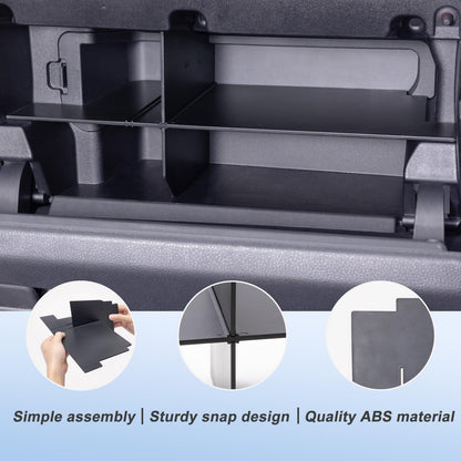 Glove Box Dividers Organizer Compatible with Toyota Tacoma 2016 - 2026