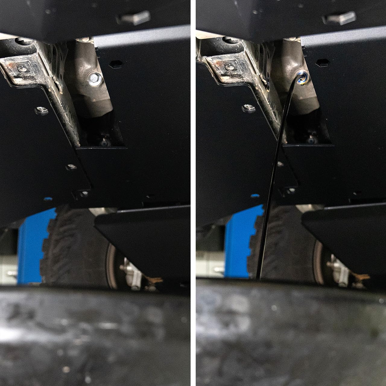 Rock Armor Engine Skid Plate with Oil Pan Access for Ford Bronco 2021+ 2/4 Door (Not Raptor or Sport)